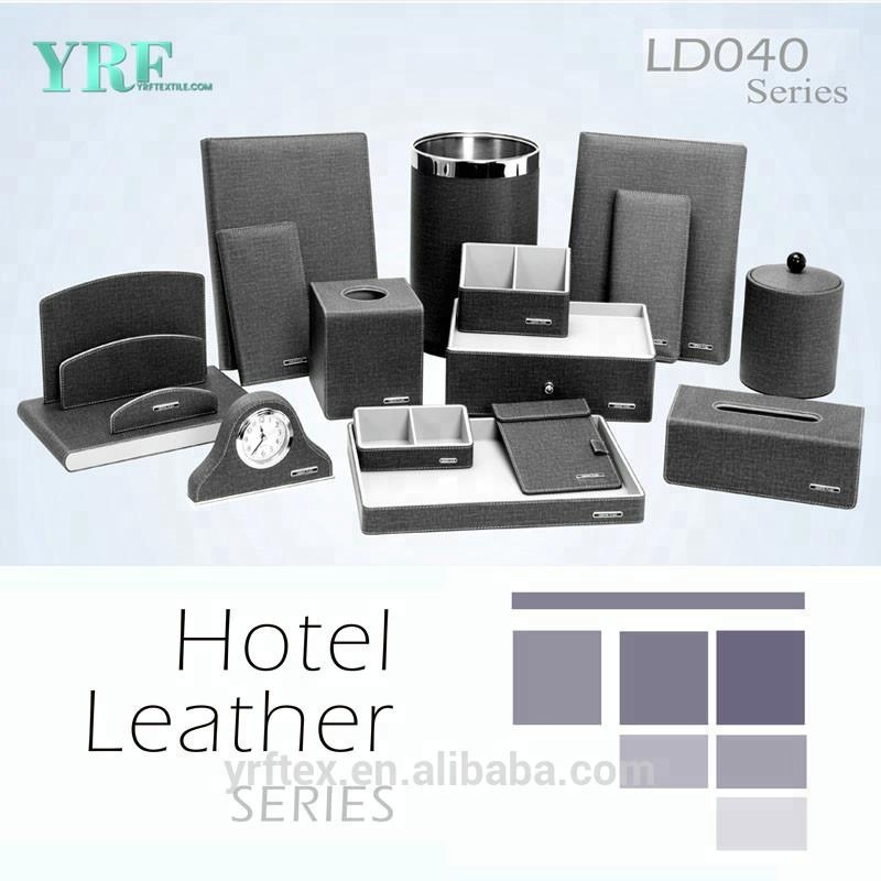 YRF Alibaba Hot Selling psací potřeby Set Office Hotel Faux Leather Desk Set