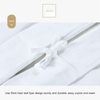 Luxusní 5hvězdičkové bílé hotelové povlečení s počtem vláken 1000