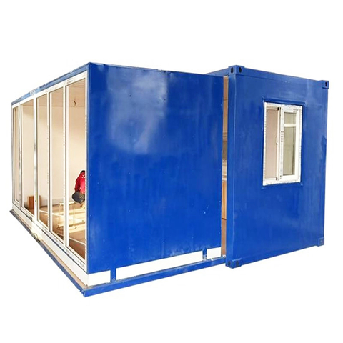 Levný montovaný Vysoce kvalitní vysouvací kontejner domů se sklem