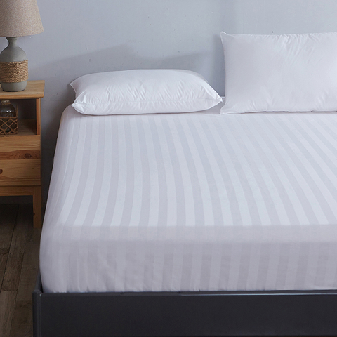 Hotelová postel Dodavatel 500 vláken saténových prostěradel Bavlna