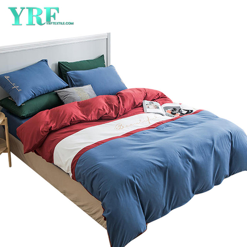 Velkoobchod s postelí King Bed Polyesterová tkanina Multi Color For Home stay