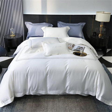 Luxusní luxusní hotel a domov slavné značky Dlouhá základní bavlněná sada ložního prádla 78X80