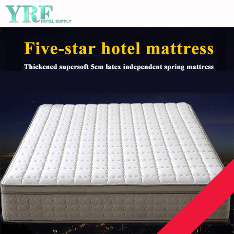 Plně luxusní matrace do ložnice Hybridní firma z vláken Innerspring