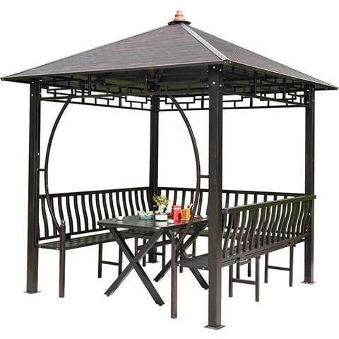 Přímý prodej hliníkový rám Za každého počasí se stoly a židlemi zahradní altán