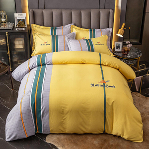 Bavlna v luxusním módním stylu s měkkým potiskem na postel King
