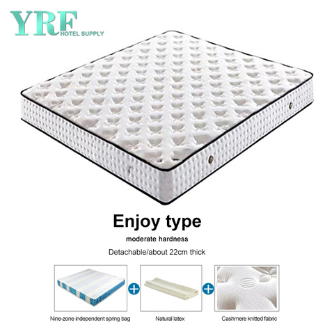 Hotelová odnímatelná pratelná plyšová matrace 4D Prodyšná tkanina