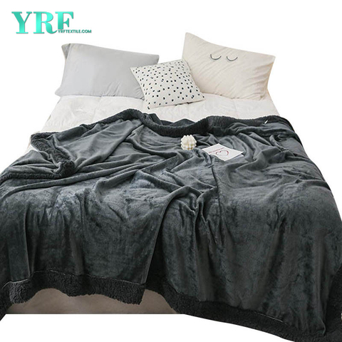 Přikrývka moderního stylu se zachováním tepla tmavě šedá a černá pro manželskou postel King